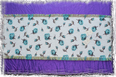 Tappeto Gobelin Rose Azzurre